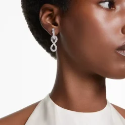 Swarovski Hyperbola drop earrings