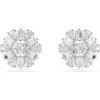 Swarovski Idyllia Stud Earrings | Mixed Cuts | Rhodium