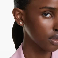 Swarovski Imber Stud Earrings Gold Plated