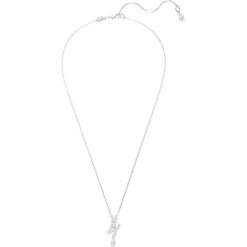 Swarovski Matrix Mixed Cut Rhodium Plated Pendant