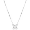 Swarovski Stilla Rhodium Plated Pendant