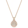 Swarovski Sublima Pendant | Rose Gold Plated | 47cm