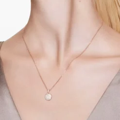 Swarovski Sublima Pendant | Rose Gold Plated | 47cm