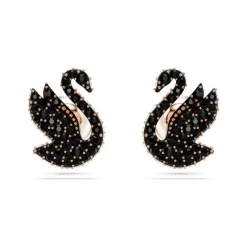 Swarovski Swan Stud Earrings