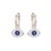 Swarovski Symbolica Duo Hoop Earrings | Rose