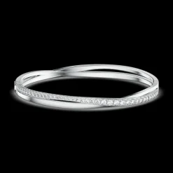 Swarovski Twist Rows Bangle