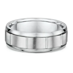 Titanium Panel Wedding Band (U)