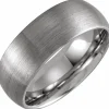 Tungsten Domed Ring (W)