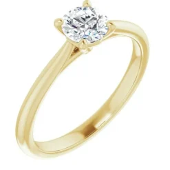 Vida 0.50ct Lab Created Diamond Solitaire Ring