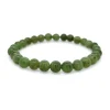 Wild at Heart Greenstone Bead Stretch Bracelet | 6mm Beads