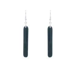 Wild at Heart 60mm Roimata Pounamu Earrings