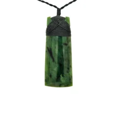 Wild at Heart NZ Greenstone Toki Pendant
