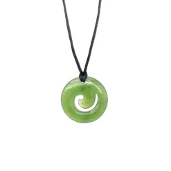 Wild at Heart Pounamu Koru Pendant